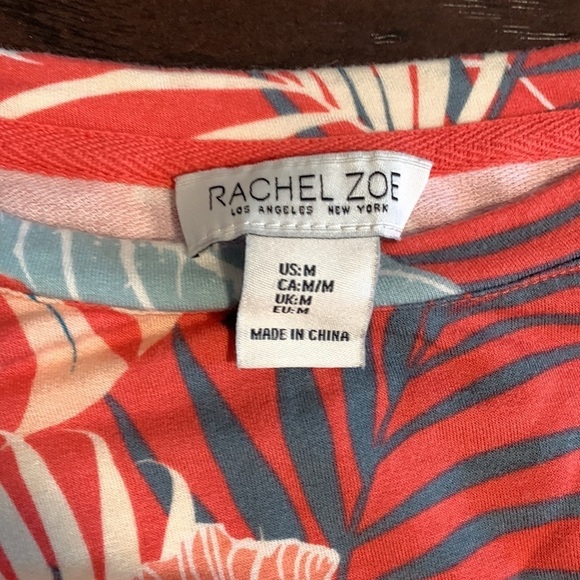 Rachel Zoe Floral Print Blouse, sz Medium. - Picture 2 of 8